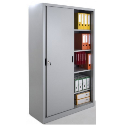 Armoire haute métallique avec 2 portes coulissantes Réf. A0369