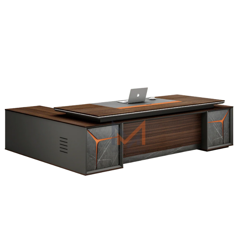 Bureau de Luxe avec vitrine A-2025-1715