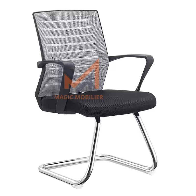 Chaise visiteur BOSTON en mesh Réf. A0499