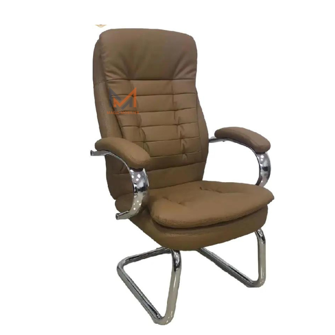 Fauteuil visiteur RIKASO CAMEL A-2024-163