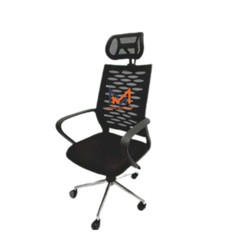 Fauteuil président/opérateur FALMO + BRANCHE CHROMEE A-2024-337