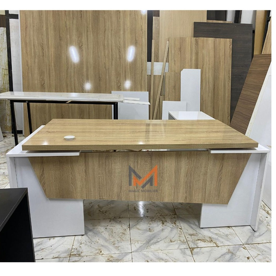 Bureau SAVAN avec retour et caisson mobile Réf A0395