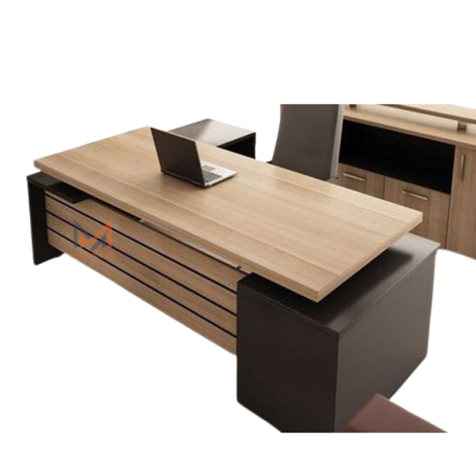 Bureau MALABO avec retour Réf A0224