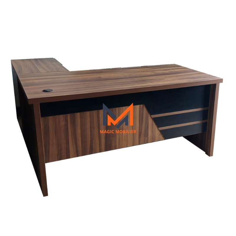 Bureau PASKO AVEC RETOUR ET CAISSON MOBILE Réf A0315