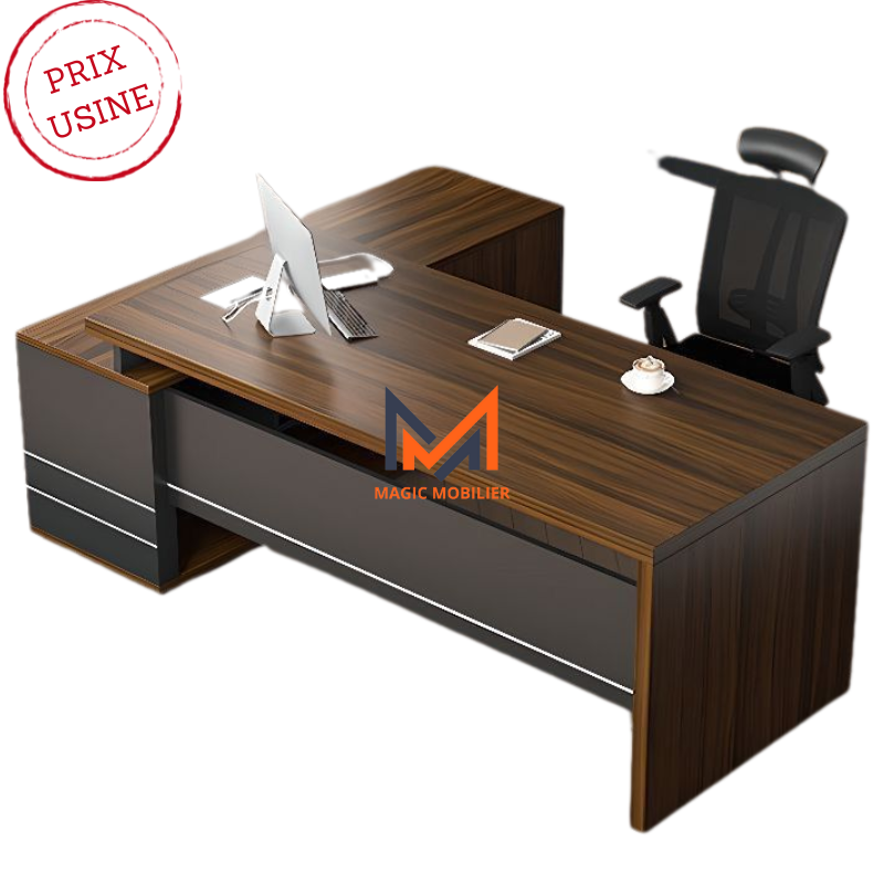 Bureau de direction MORIN avec retour Réf. A0604