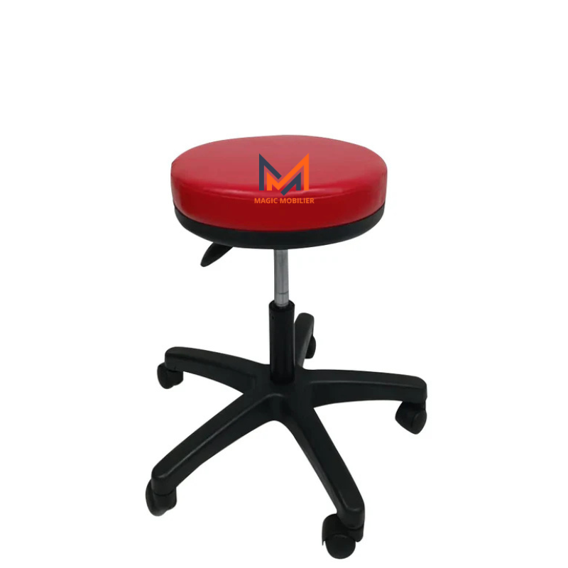 Tabouret rouge
