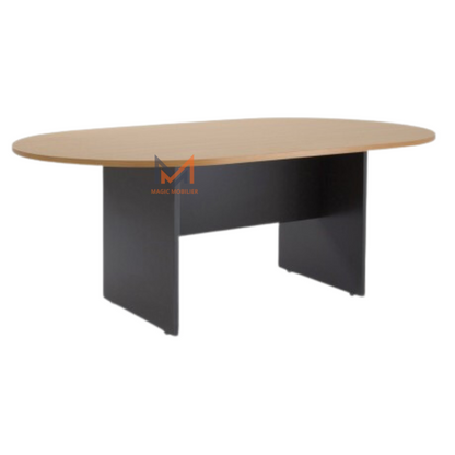 Table de réunion ovale en Bois A0062