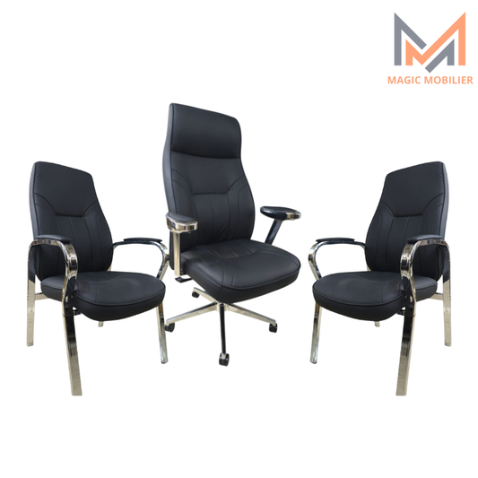 ensemble fauteuil de direction réf 6518