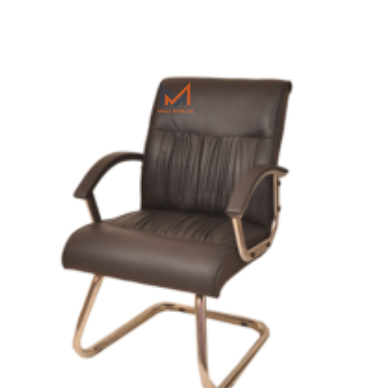 Fauteuil visiteur MALABO TABAC Réf A0371