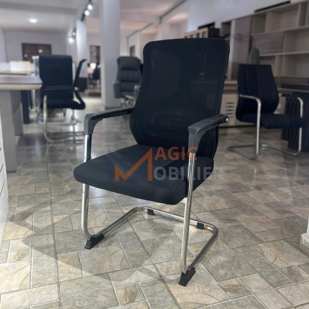 Fauteuil Visiteur en Mesh GLARO Réf. A0505