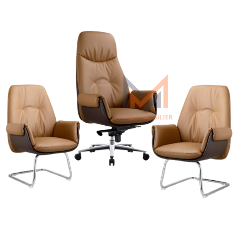 Ensemble Fauteuil TAWA BEIG Réf. A0138
