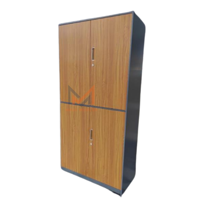 Armoire métallique haute avec 2 portes battantes B0189
