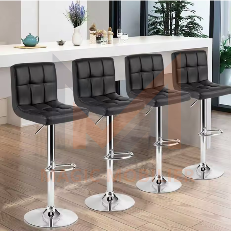 Tabouret en simili cuir Réf. A0430