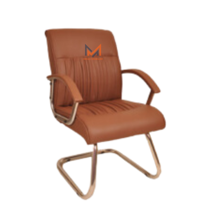 Fauteuil visiteur MALABO TABAC Réf A0371