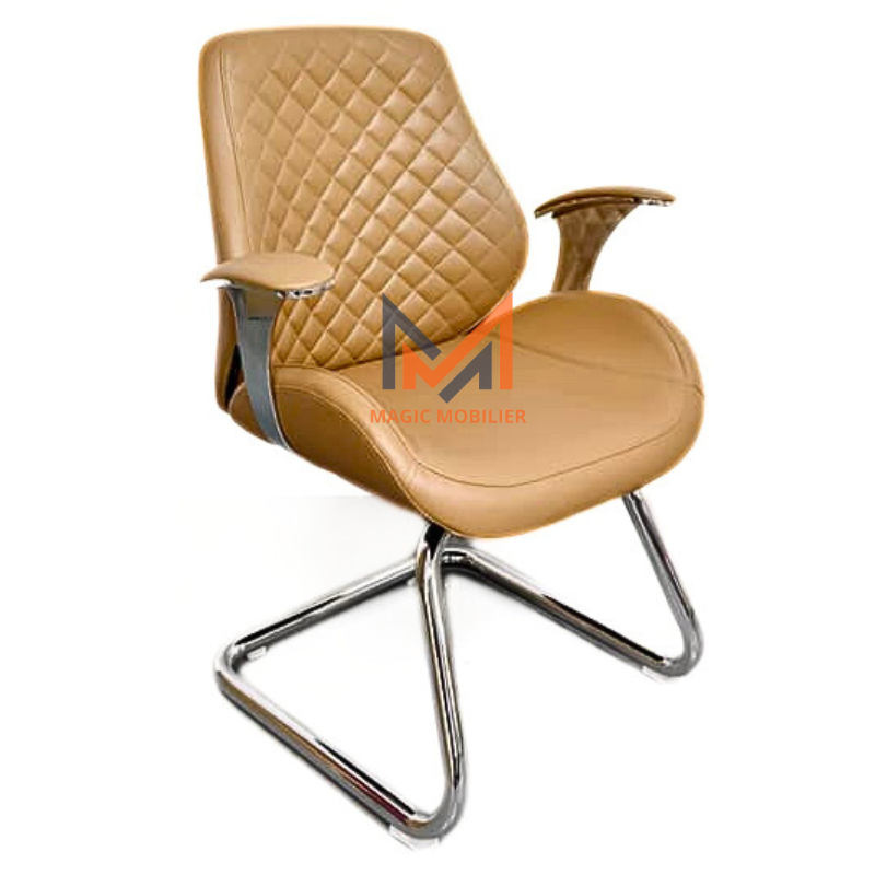 Fauteuil Visiteur ergonomique AVANOS CAMEL Réf. A0495