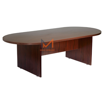 Table de réunion ovale en Bois A0062