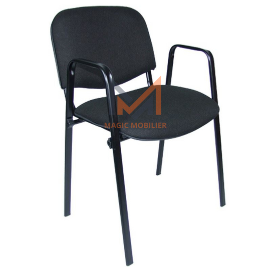 Chaise ISO sans cache avec accoudoirs intégrés  A0333