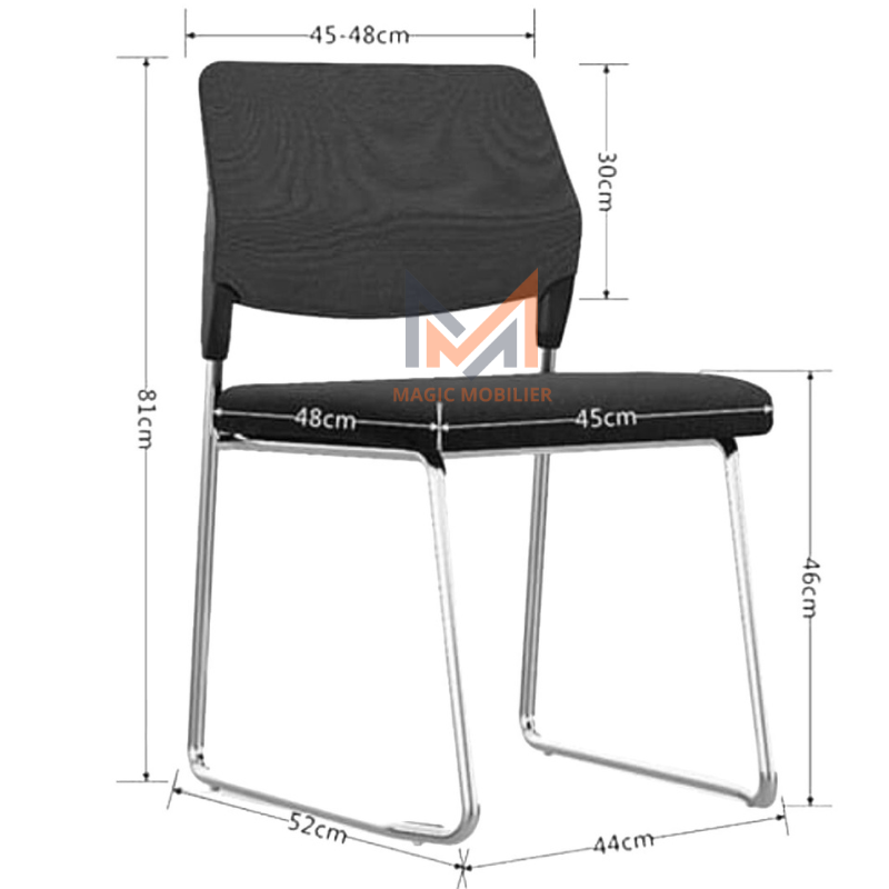 Chaise Visiteur en Mesh Réf. A0493