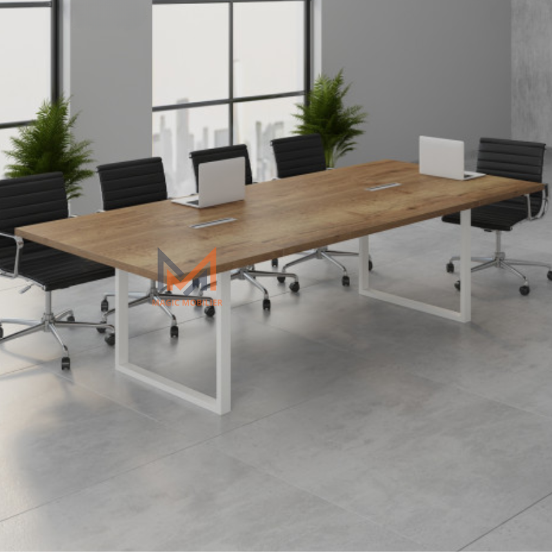 Table de réunion semi métallique Réf. A-0175