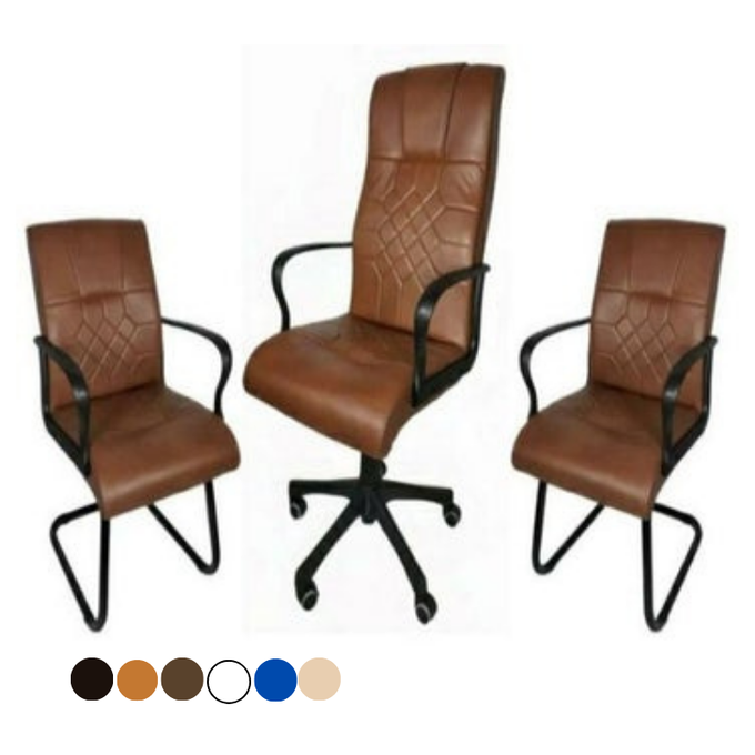 Ensemble Fauteuil JOKER en simili cuir A0070