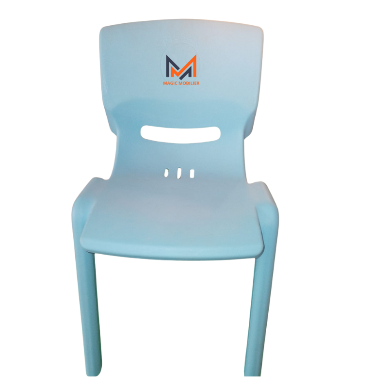 Chaise monobloc en plastique moyen modèle Réf. A0536