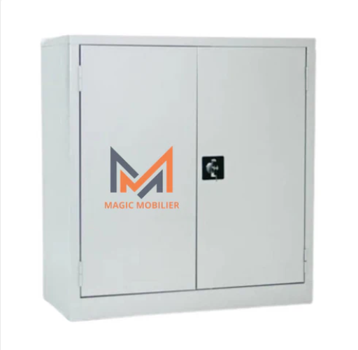 Armoire basse métallique avec 2 portes battante Réf. A0231