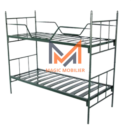 Lit superposé métallique double place Réf. A0212