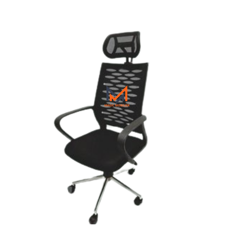 Fauteuil président/opérateur FALMO + BRANCHE CHROMEE A-2024-336