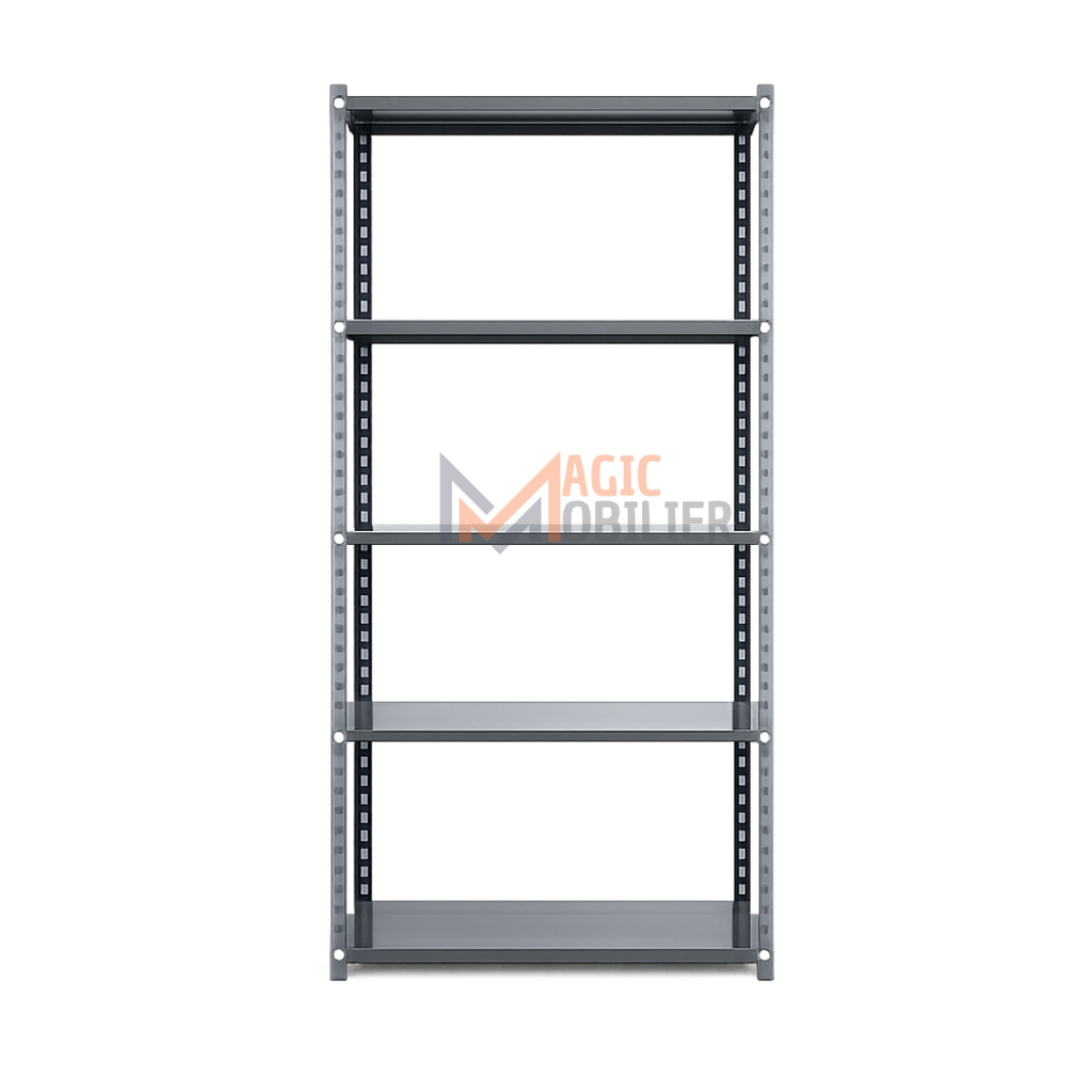 Rayonnage Métallique à 5 tablettes A0211