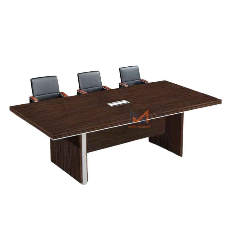 Table de réunion rectangulaire en Bois A0444