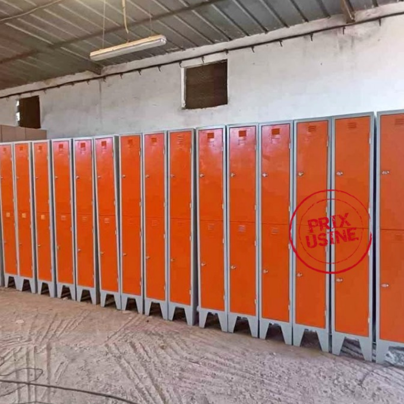 Vestiaire métallique 2 portes a fermeture cadenas Réf. A168