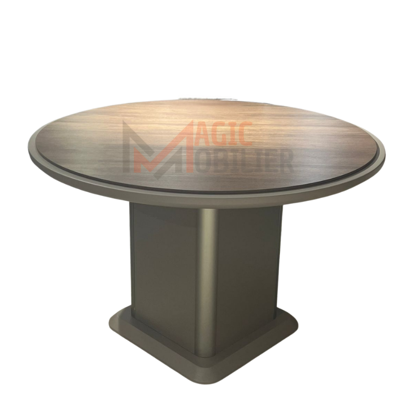 Table de réunion ronde au design moderne A-2026-2134