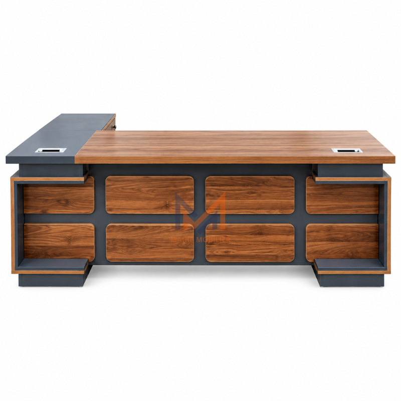 Bureau de direction avec retour Réf A2261