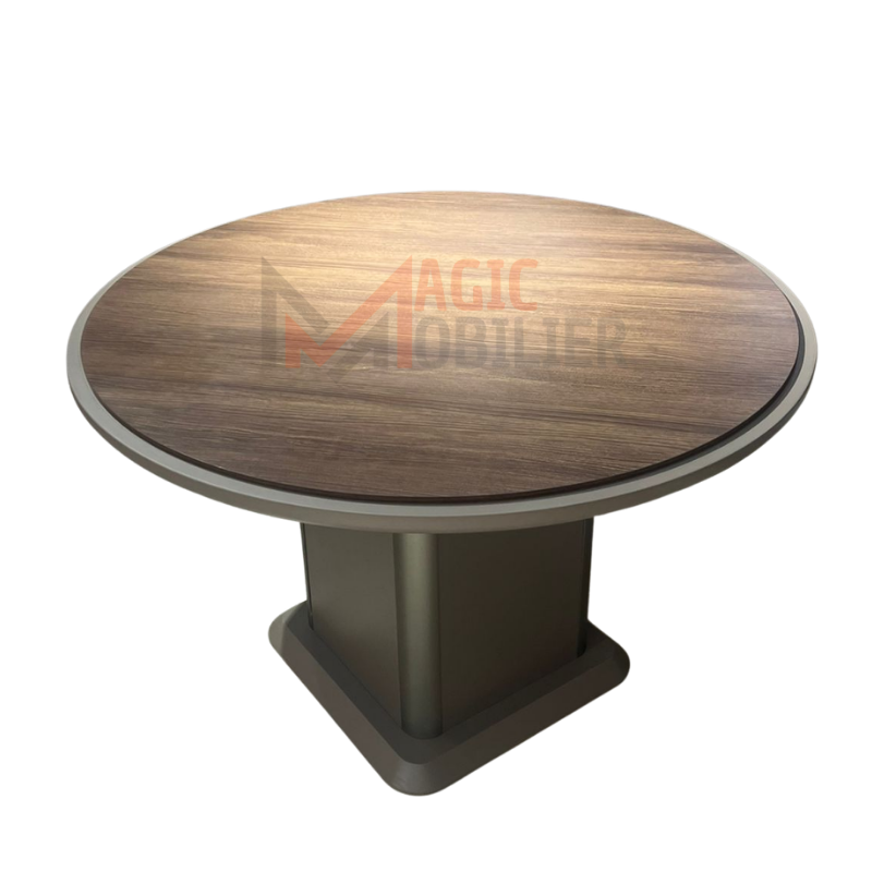 Table de réunion ronde au design moderne A-2026-2134