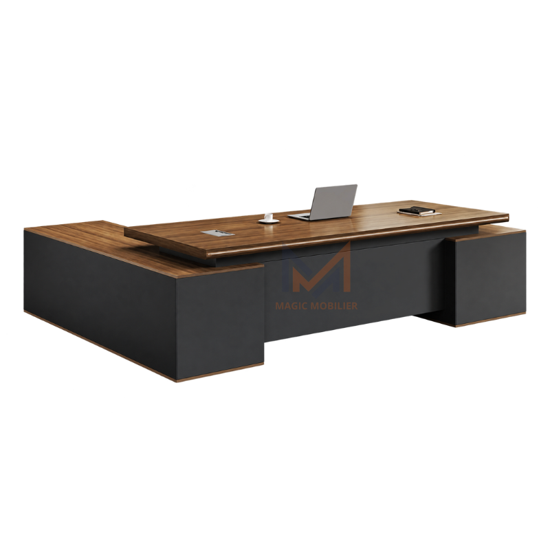 Bureau de direction avec retour  Réf A2260