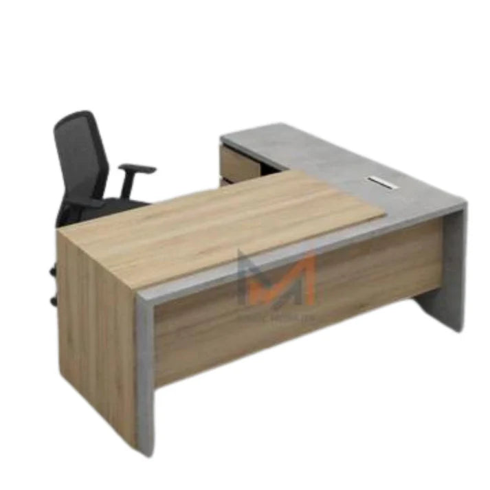 Bureau avec retour et caisson Réf A0251