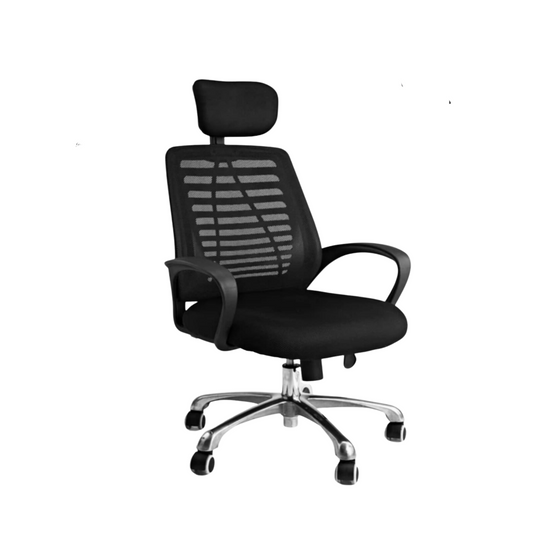 Fauteuil opérateur VÉ en Mesh avec têtière Réf A0066