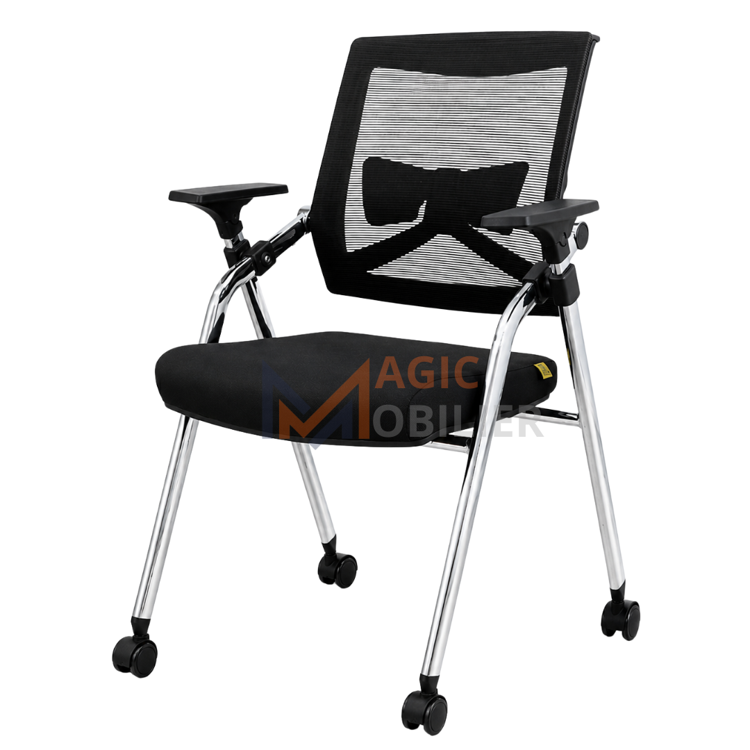 Chaise de Réunion sur Roulettes Premium