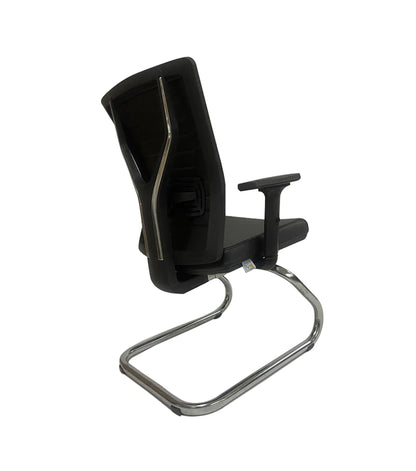 Fauteuil visiteur ADDAX NOIR A-2024-154