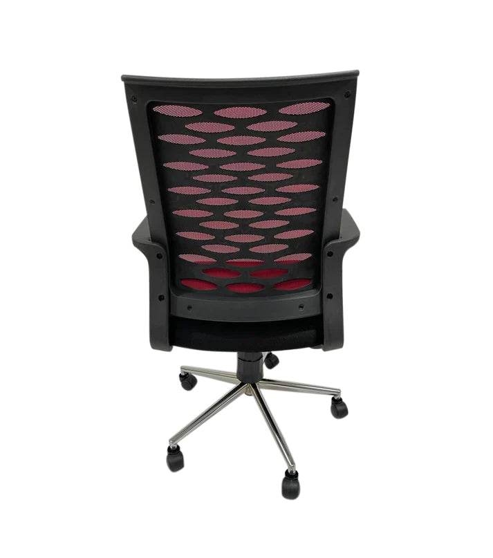 Fauteuil operateur META rouge Réf A0030