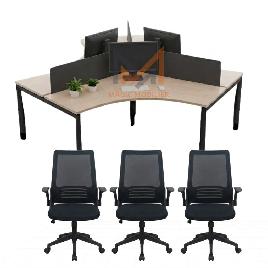 Pack bureau bench Réf. A07415
