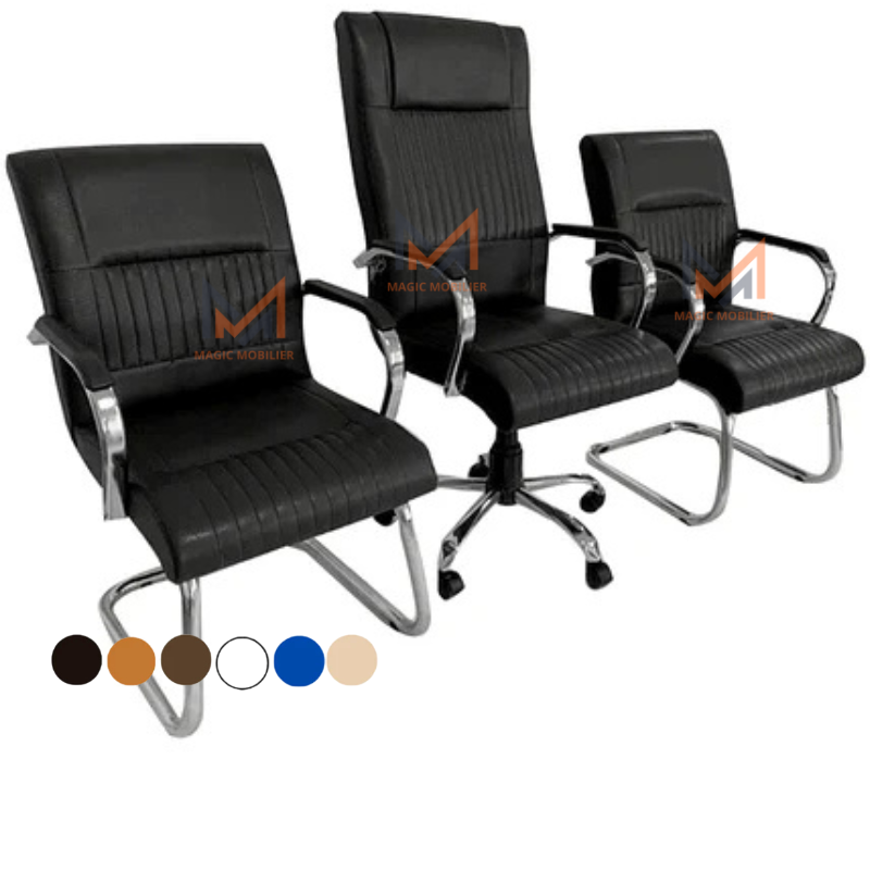 Ensemble Fauteuil Noir joker +++ Réf A0015