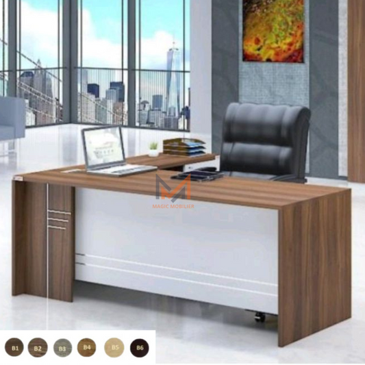 Bureau GOLDY avec retour Réf A0047