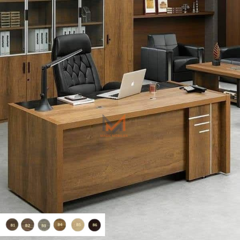 Bureau GOLDY avec retour Réf A0047