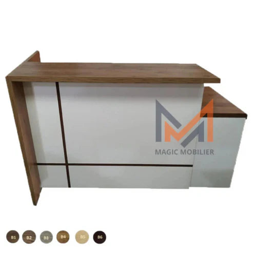 COMPTOIR DE RECEPTION EN BOIS Réf. A0075