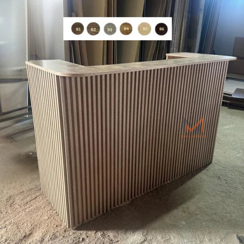 Comptoir d'accueil avec bardage Réf. A0585