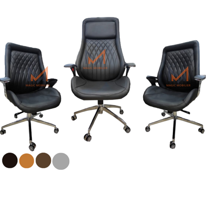 Ensemble Fauteuil MIRACLE' Noir Réf. A0339