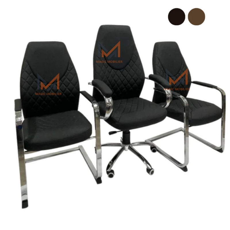 Ensemble Fauteuil KAWAZAKI Marron Réf A0748