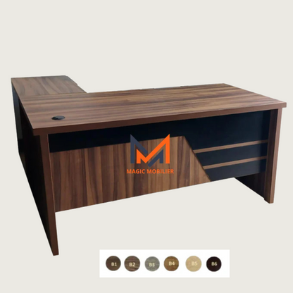 Bureau PASKO AVEC RETOUR ET CAISSON MOBILE Réf A0315