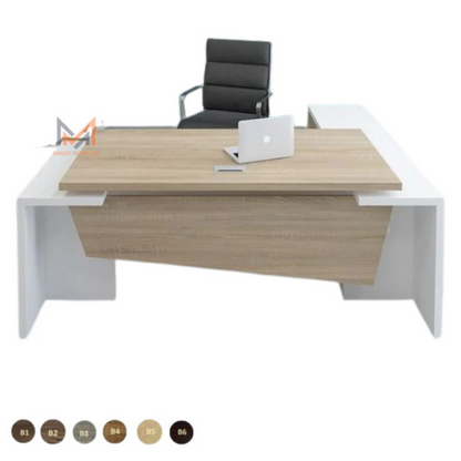 Bureau SAVAN avec retour et caisson mobile  Réf A0395